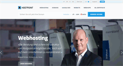 Desktop Screenshot of hostpoint.ch