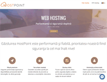 Tablet Screenshot of hostpoint.pro